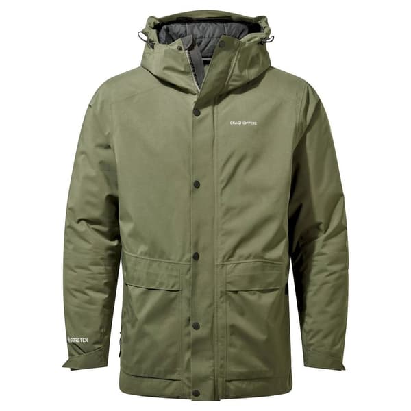 Craghoppers Talo GORE-TEX Thermic Jacket til mænd Parka Green XXL