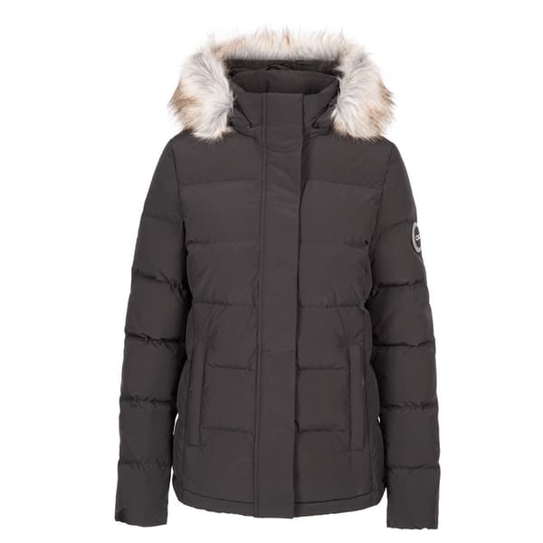 Trespass Womens/Ladies Composed DLX Down Jacket Black XS