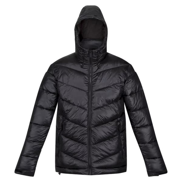 Regatta Mens Toploft II Hooded Padded Jacket Black S