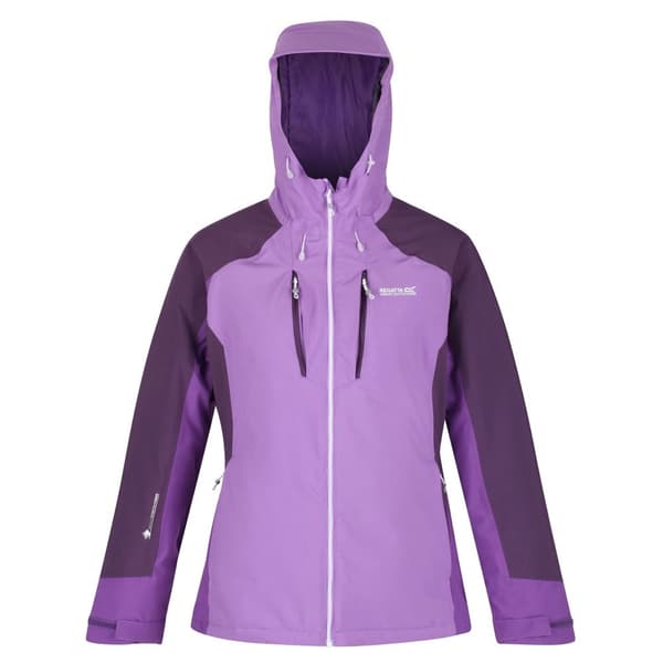 Regatta Kvinnor/Damer Highton Stretch II vattentät vadderad jacka Hyacinth/Purple Sapphire/Dark Aubergine 10 UK