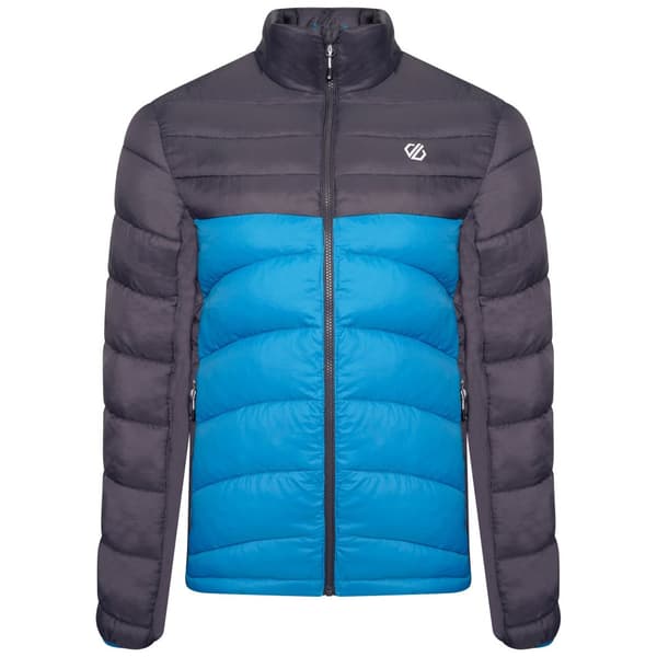 Dare 2B Precipice Isolerad och vadderad jacka för män Ebony Grey/Petrol Blue XS