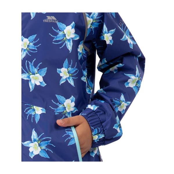 Trespass Girls Joyfull Flower Raincoat