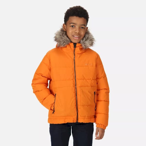 Regatta Childrens/Kids Faux Fur Trim Parka
