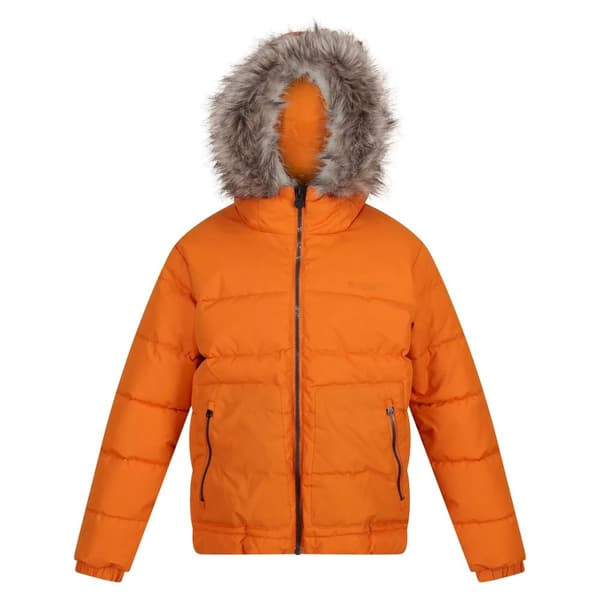Regatta Childrens/Kids Faux Fur Trim Parka