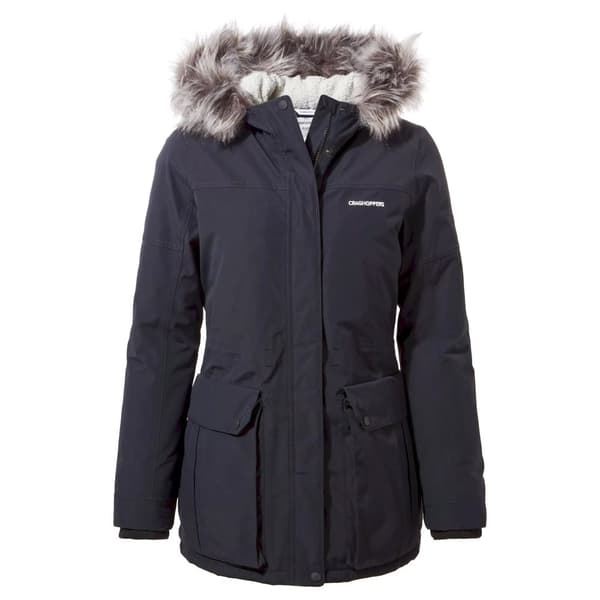 Craghoppers Elison vandtæt jakke til kvinder/damer Dark Navy 14 UK