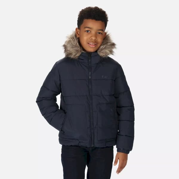 Regatta Childrens/Kids Faux Fur Trim Parka