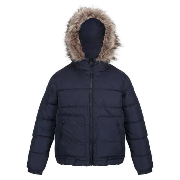 Regatta Childrens/Kids Faux Fur Trim Parka