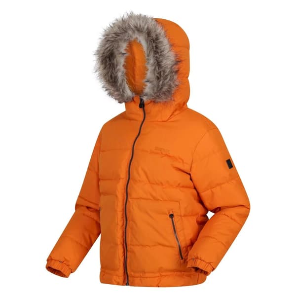 Regatta Childrens/Kids Faux Fur Trim Parka