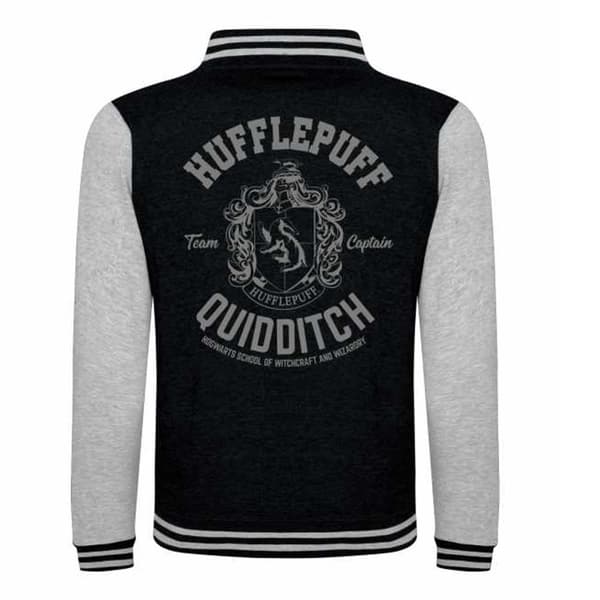 Harry Potter Unisex Hufflepuff Varsity Jacket för vuxna