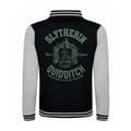 Miniatyrbillede 2 af 2: Harry Potter Unisex voksen Slytherin Varsity Jacket til voksne