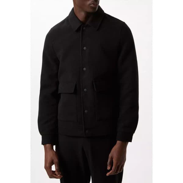 Burton Mens Faux Wool Shirt Jacket