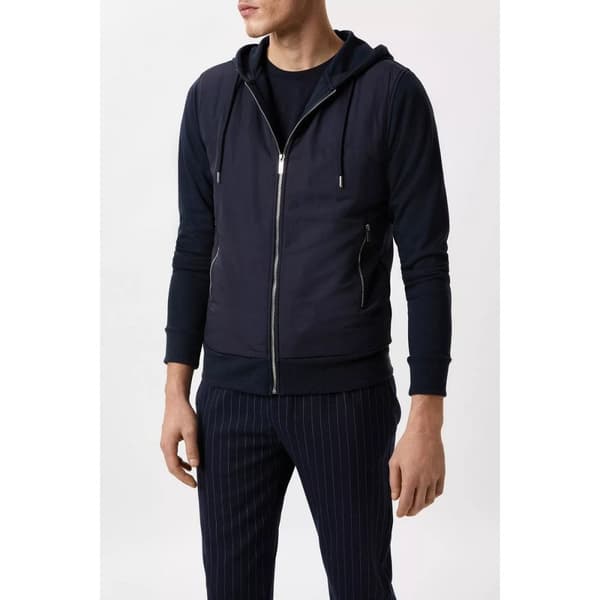 Burton Mens Panel Nylon Full Zip Hooded Jacket
