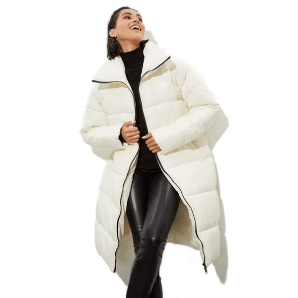 Dorothy Perkins Kvinder/Damer polstret lang lang frakke