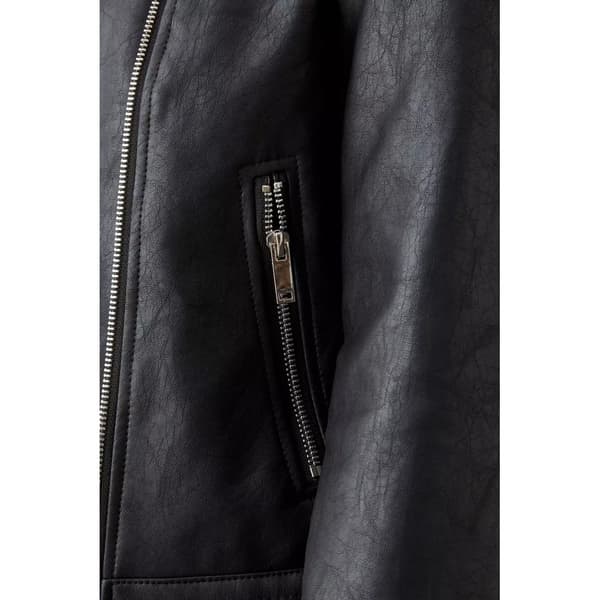 Dorothy Perkins Kvinder/damer i falsk læder plus bikerjakke