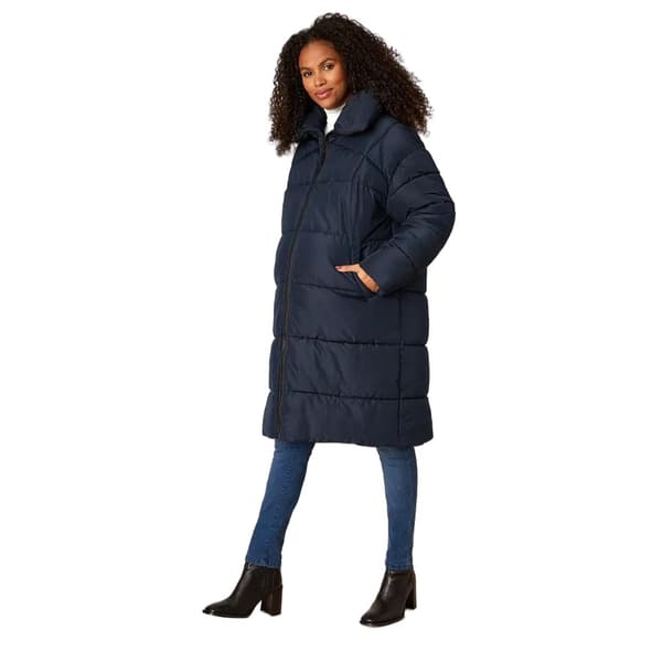 Dorothy Perkins Kvinder/Damer langline polstret barselsfrakke med polstring Navy L