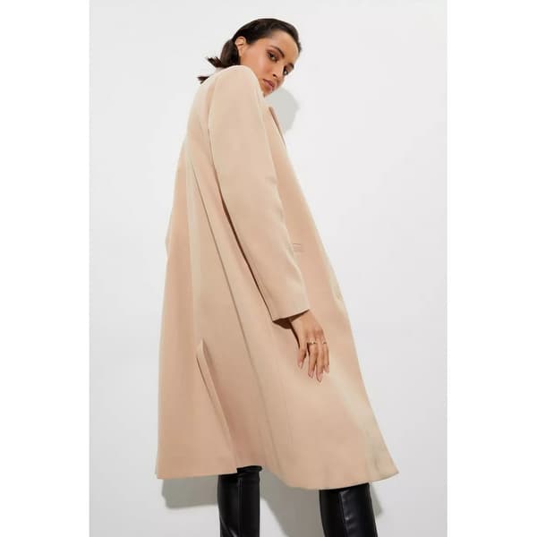 Dorothy Perkins Kvinnor/Ladies enkelknäppt lång pojkvän rock med lång bröstning