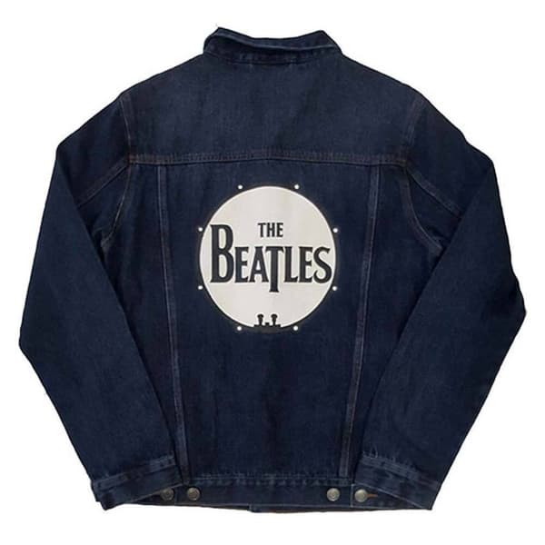 The Beatles Unisex Adult Logo Denim Jacket