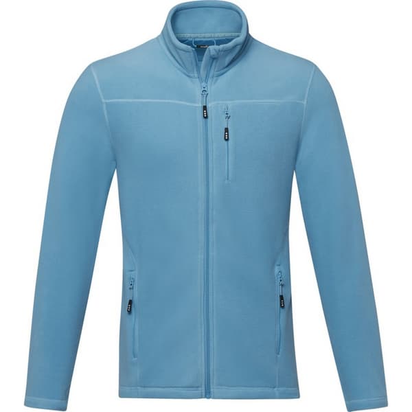 Elevate NXT Mens Amber Recycled Full Zip Fleece Jacket