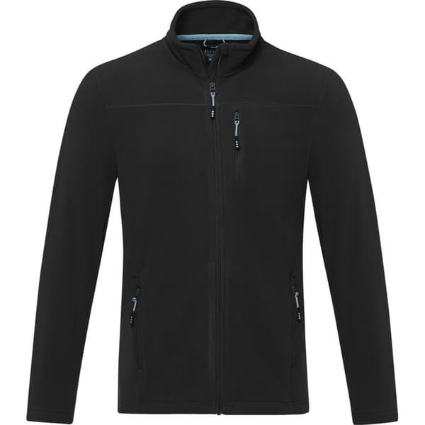Elevate NXT Mens Amber Recycled Full Zip Fleece Jacket