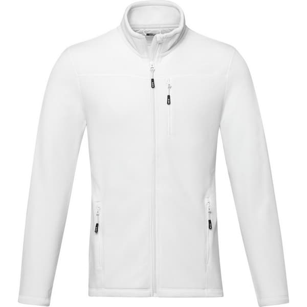 Elevate NXT Mens Amber Recycled Full Zip Fleece Jacket