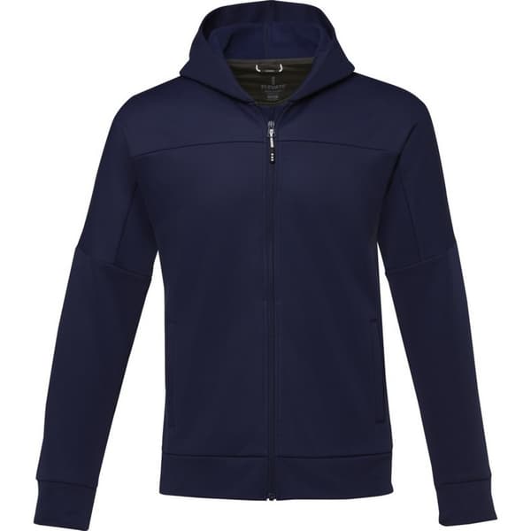 Elevate Life Mens Nubia Knitted Full Zip Jacket