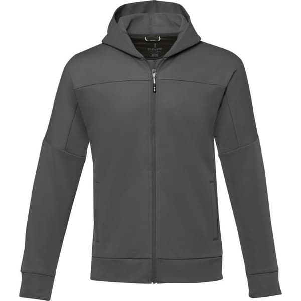 Elevate Life Mens Nubia Knitted Full Zip Jacket