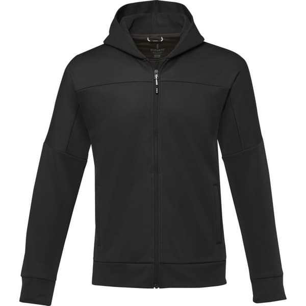 Elevate Life Mens Nubia Knitted Full Zip Jacket