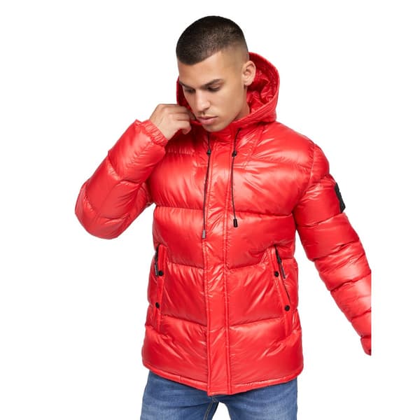 Crosshatch Mens Crosswell High Shine Jacket