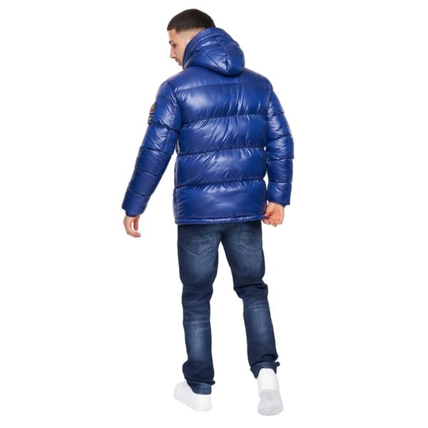 Crosshatch Mens Crosswell High Shine Jacket