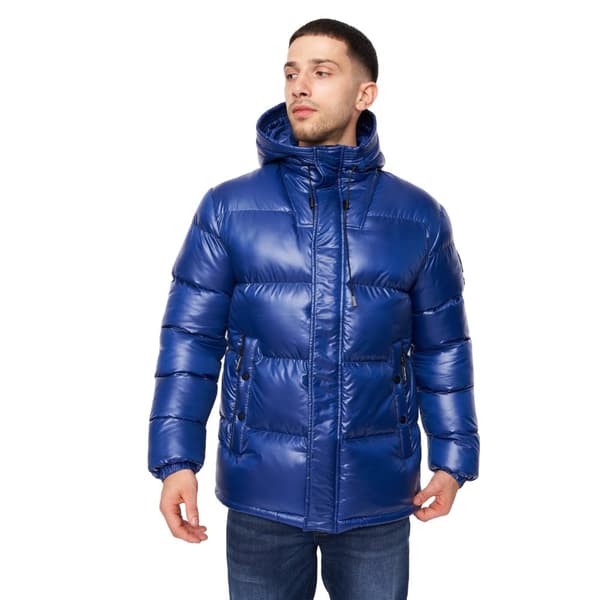 Crosshatch Mens Crosswell High Shine Jacket