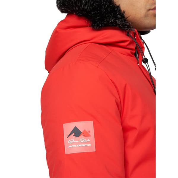 Born Rich Mens Emarnos Hooded Bomber Jacket