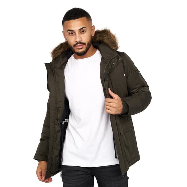 Crosshatch Parkmoore Parka til mænd