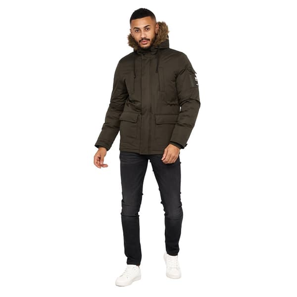 Crosshatch Parkmoore Parka til mænd