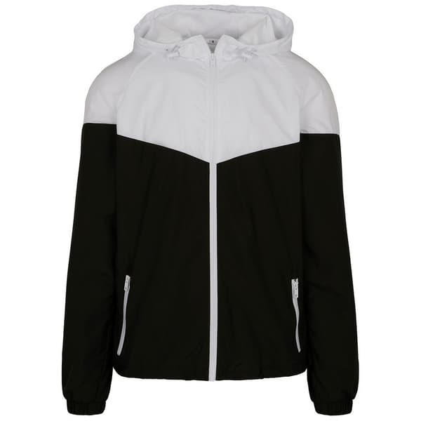 Build Your Brand Mens Tech Two Tone Jacket