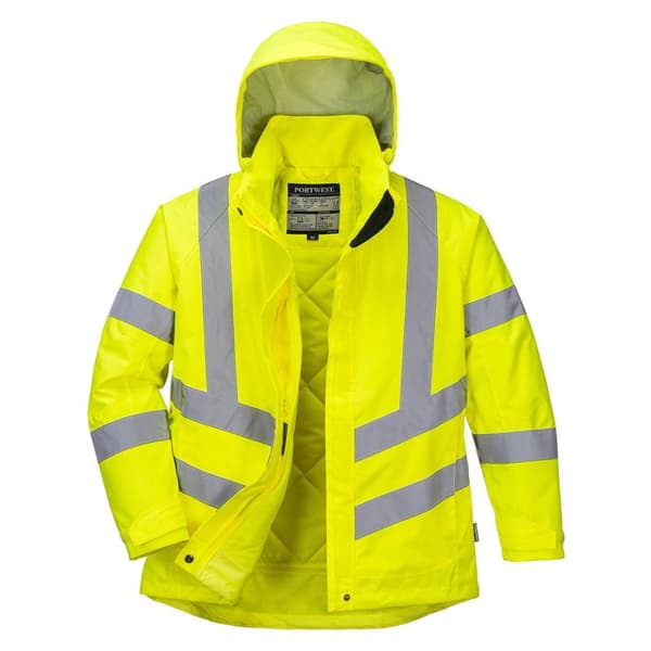 Portwest Kvinnor/Damer Hi-Vis vinterjacka
