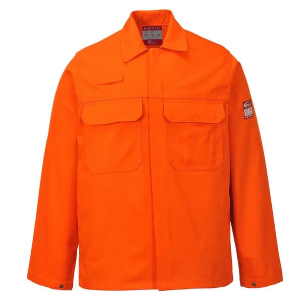 Portwest Mens Bizweld Jacket Orange 3XL