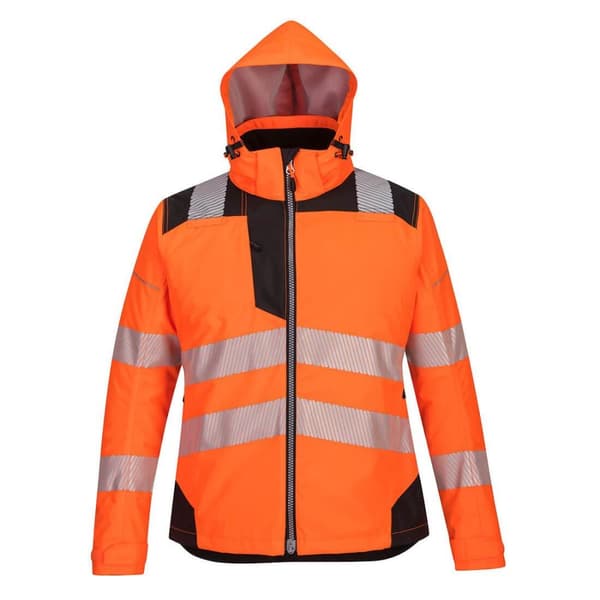 Portwest Kvinnor/Damer PW3 Hi-Vis säkerhetsjacka