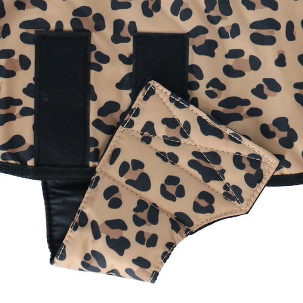 Digby & Fox Leopard Print Dog Coat