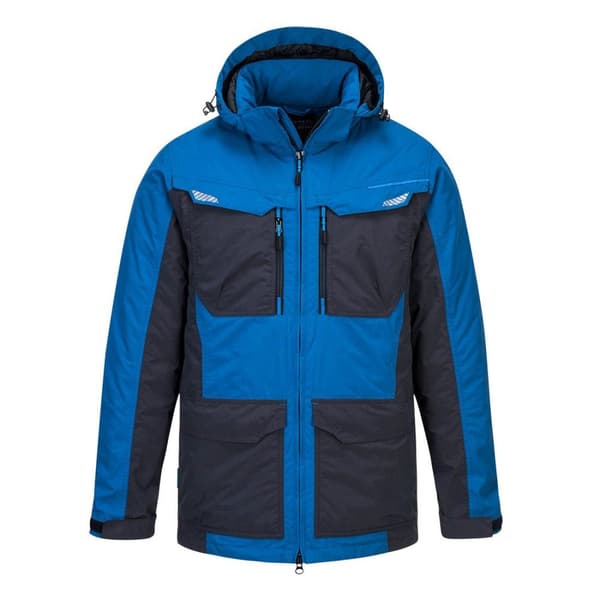 Portwest WX3 vinterjakke til mænd Persian Blue XXL