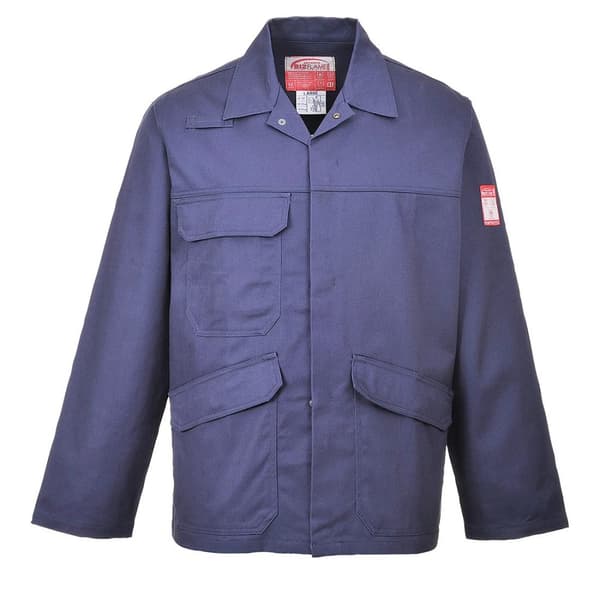 Portwest Mens FR35 Bizflame Pro Jacket Navy M