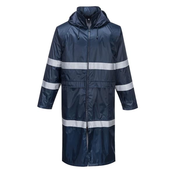 Portwest Mens Classic Iona Raincoat Navy 3XL