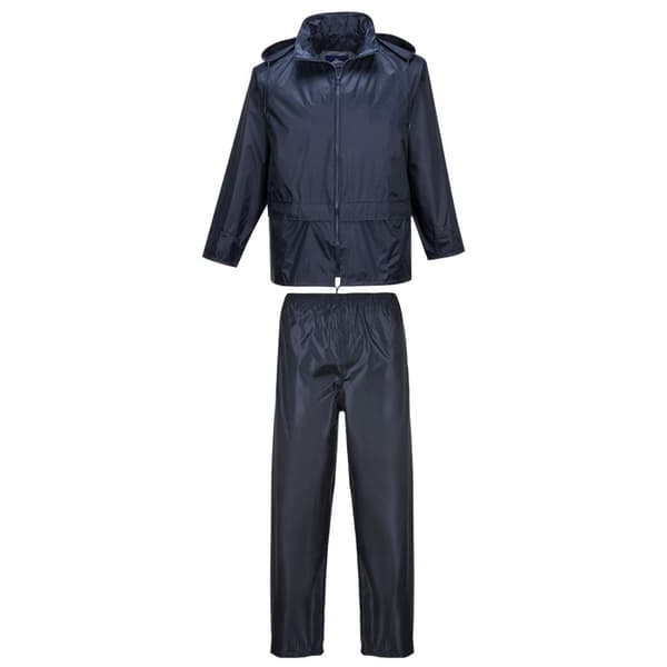 Portwest Mens Essentials Two-Piece Rain Suit