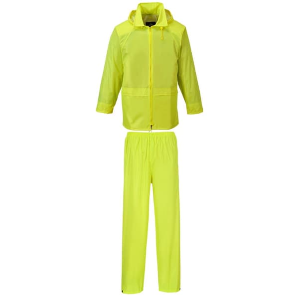 Portwest Mens Essentials Two-Piece Rain Suit