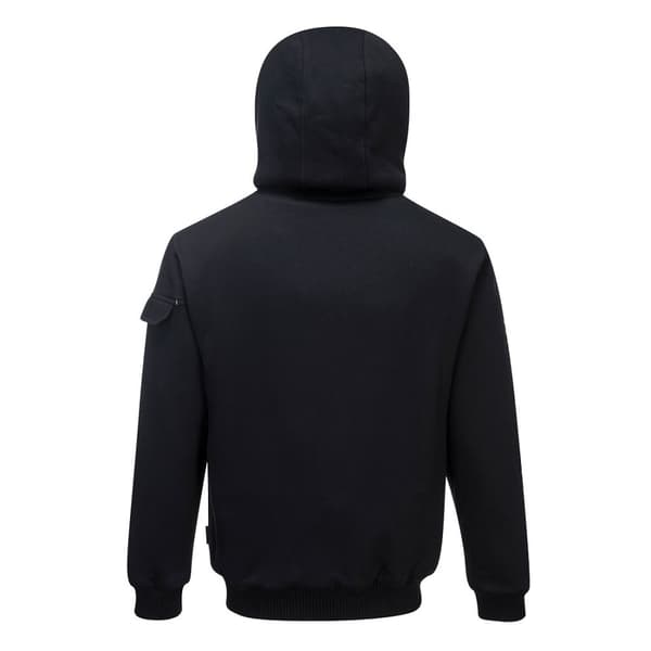 Portwest Mens Pewter Full Zip Hoodie