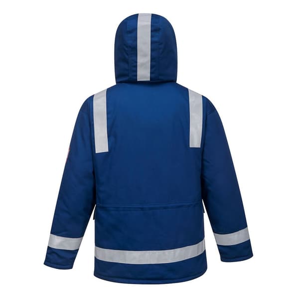 Portwest Mens Flame Resistant Anti-Static Winter Padded Jacket