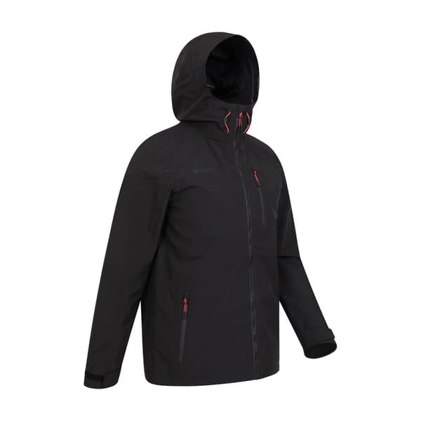 Mountain Warehouse Mens Bachill Three Layer Waterproof Jacket