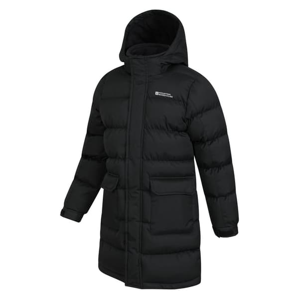 Mountain Warehouse Childrens/Kids Water Resistant Longline Padded Jacket