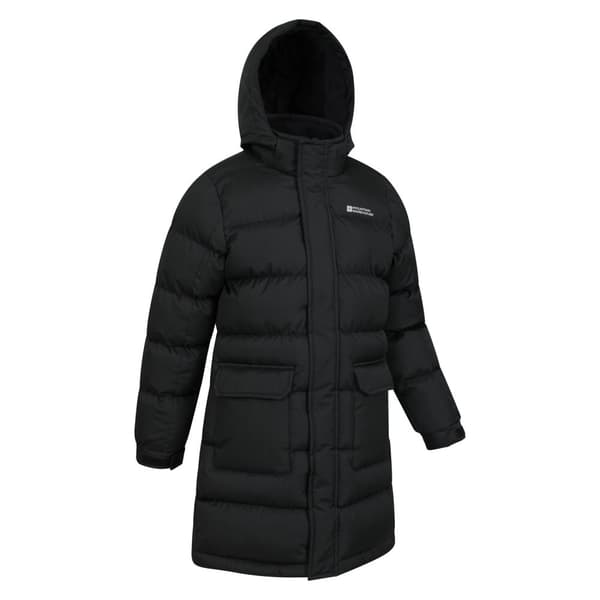 Mountain Warehouse Childrens/Kids Water Resistant Longline Padded Jacket