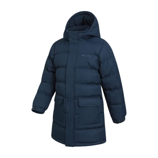 Mountain Warehouse Childrens/Kids Water Resistant Longline Padded Jacket