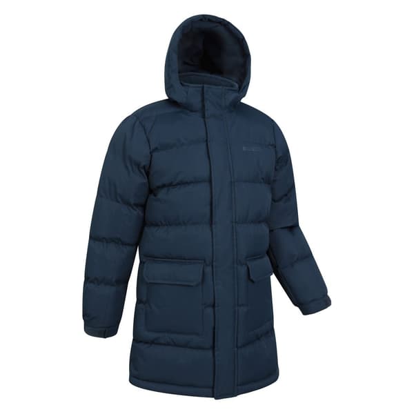 Mountain Warehouse Childrens/Kids Water Resistant Longline Padded Jacket